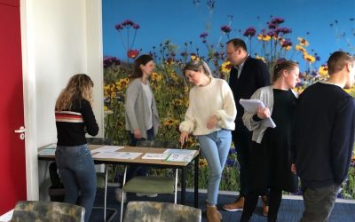 Studenten EduMare aan de slag in Leerteam met ‘tools voor topleraren’ bij Hogeschool InHolland