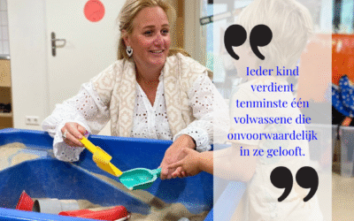 Gelijke kansen voor ieder kind: ‘Ieder kind verdient tenminste één volwassene die onvoorwaardelijk in ze gelooft.’